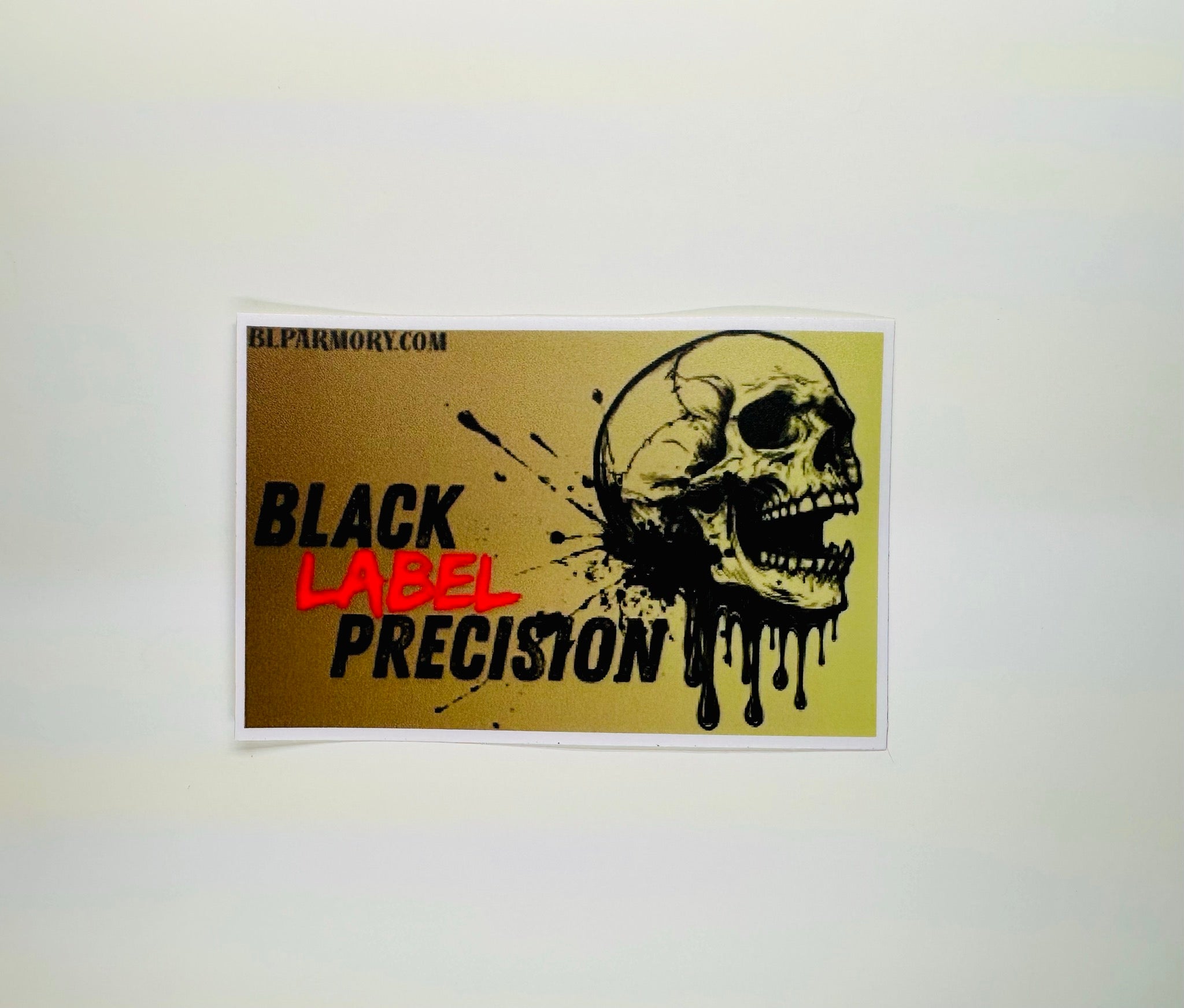 Black Label Precision Logo Slap