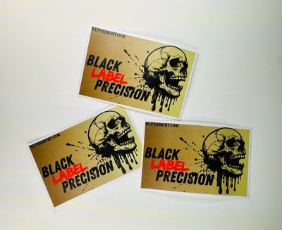 Black Label Precision Logo Slap
