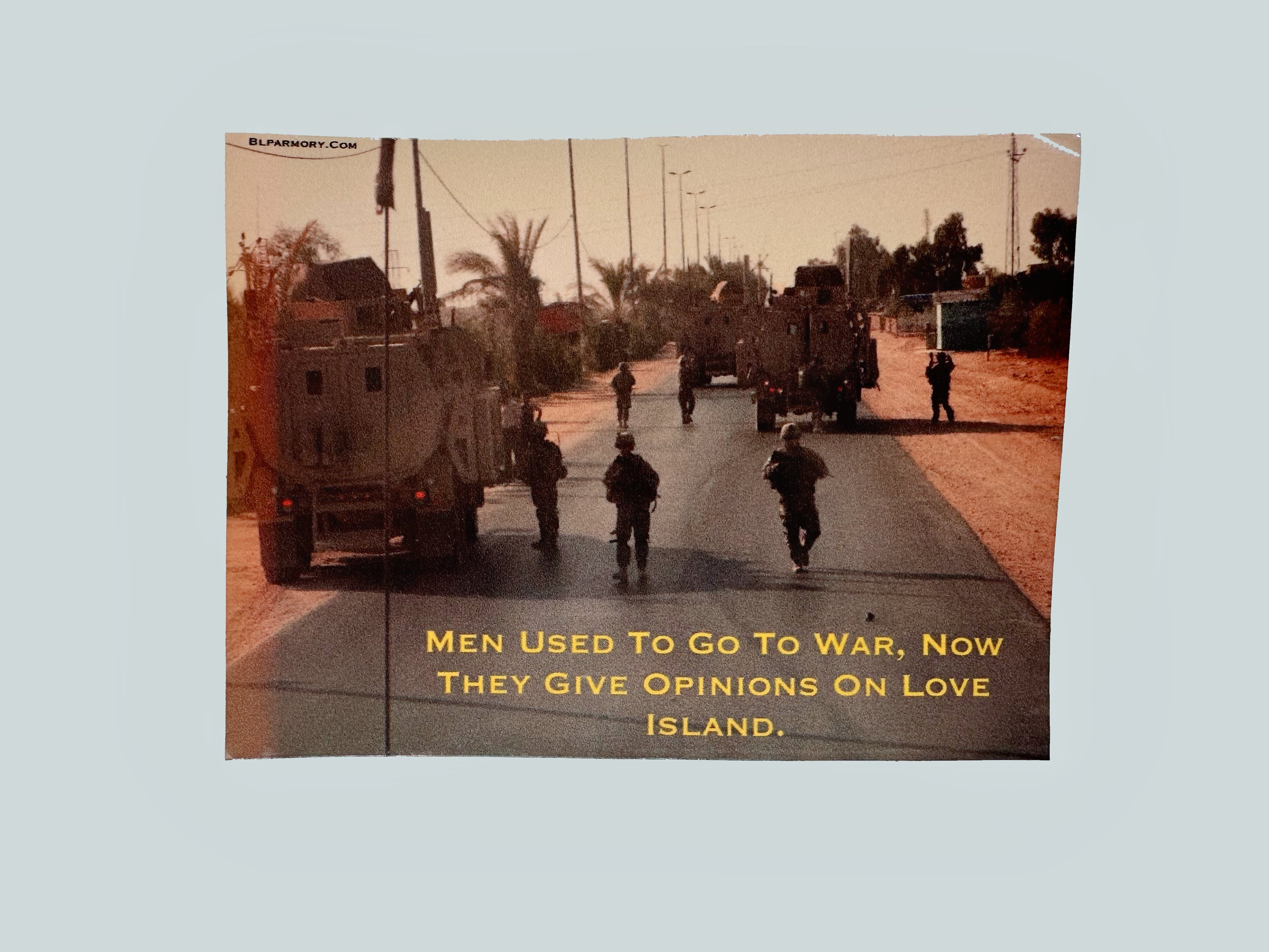 Men used to go to war | Love Island Slap