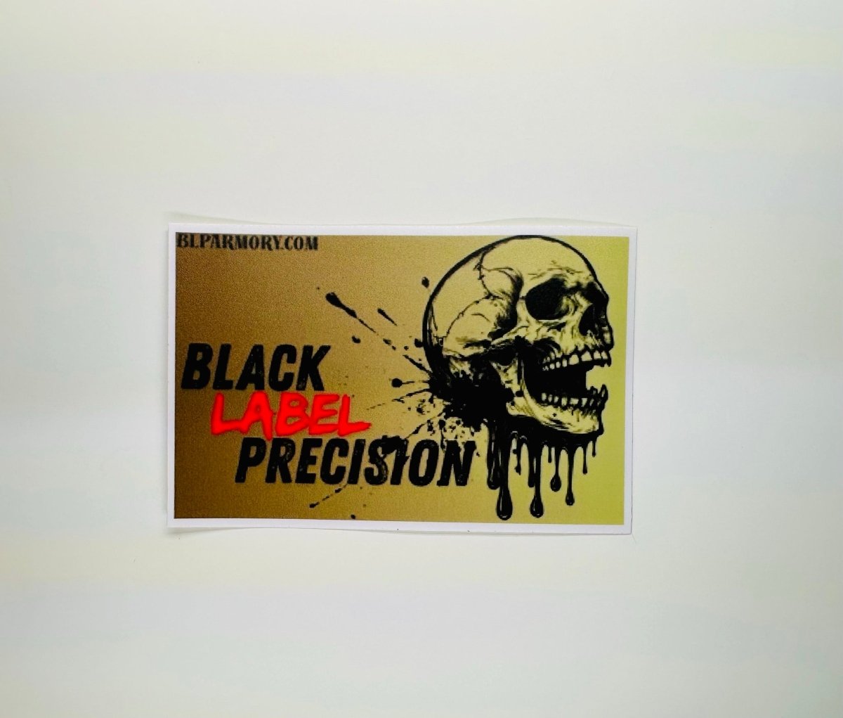 Black Label Precision Logo Slap - Black Label Precision