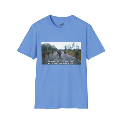 "Office Stories" T-Shirt - Black Label Precision