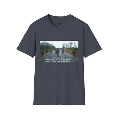 "Office Stories" T-Shirt - Black Label Precision